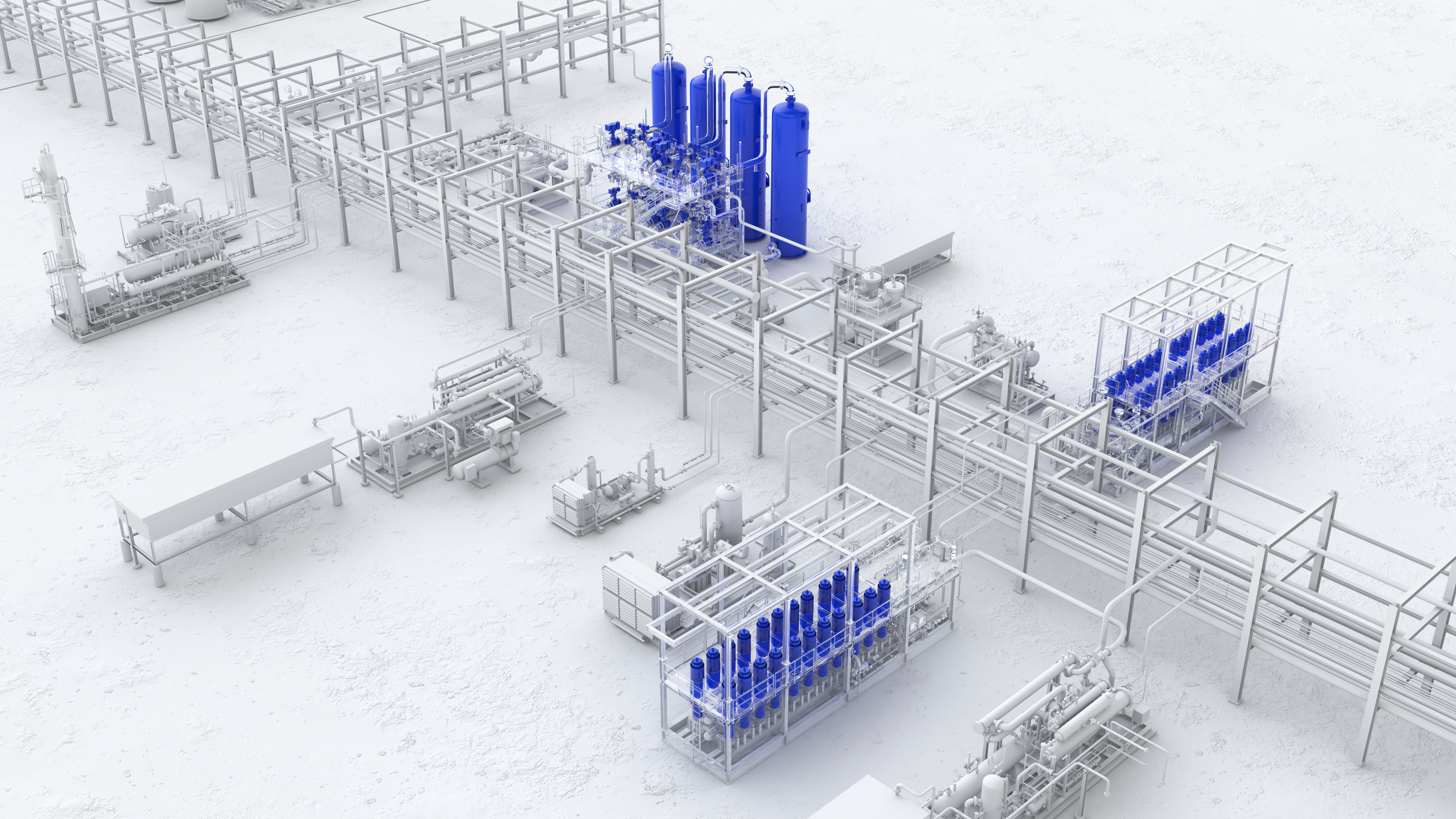 Hydrocarbon processing facility using Process Live data-enriched performance service.