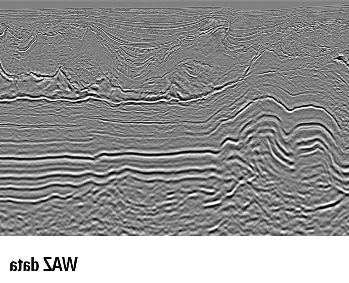 WAZ seismic data in Perdido Fold Belt