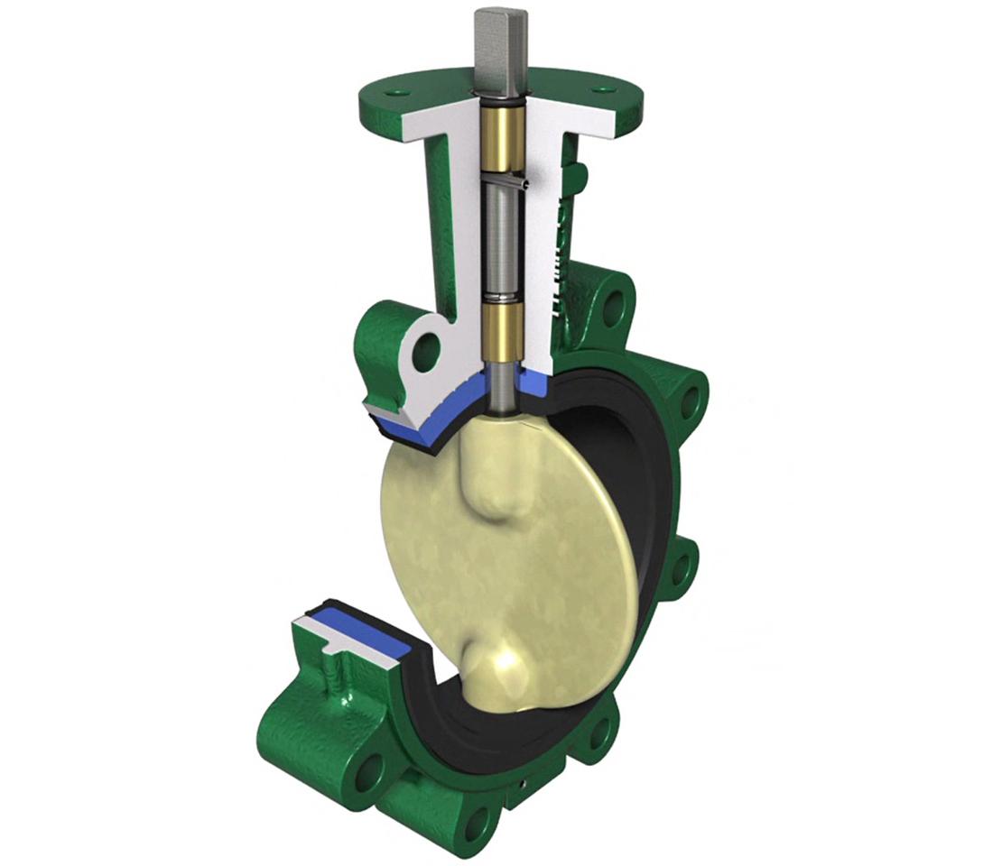 Cutaway of a Demco-NE-C valve